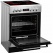 Κουζίνα Beko FSM67320GXS 72lt με Κεραμικές Εστίες, Inox