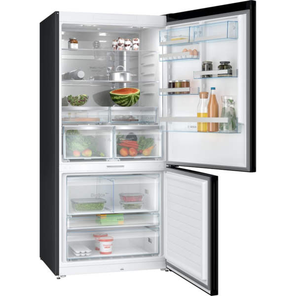 Ψυγειοκαταψύκτης Bosch KGP86AXB0N, NoFrost, Μαύρο Ατσάλι [Ενεργειακή Κλάση B]