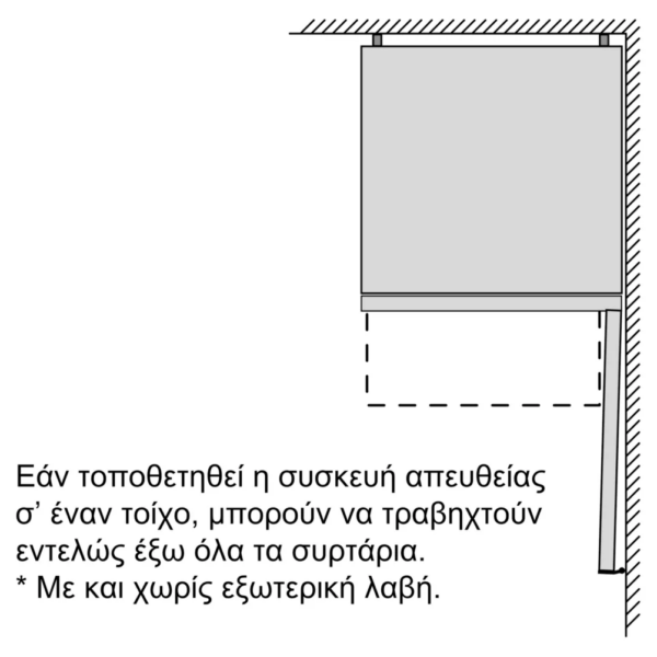 Ελεύθερος ψυγειοκαταψύκτης Pitsos PKNB39VWEA 368lt Total NoFrost, Λευκό