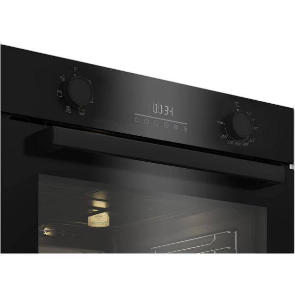 Εντοιχιζόμενος φούρνος Beko BBIE17300B b300 με 6 λειτουργίες, όγκος θαλάμου μαγειρέματος 72 λίτρων
