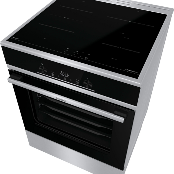 Κουζίνα Gorenje GEIT6E80XPG με επαγωγική εστία από ανοξείδωτο ατσάλι