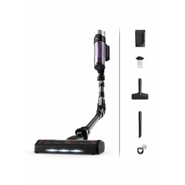 Επαναφορτιζόμενη Σκούπα 2 σε 1 Stick & Χειρός Rowenta X-Force Flex 9.60 Allergy 18V Μαύρη