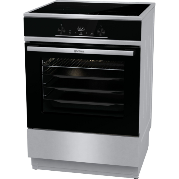 Κουζίνα Gorenje GEIT6E80XPG με επαγωγική εστία από ανοξείδωτο ατσάλι