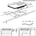 Επαγωγική εστία AEG TII84B00FZ Serie 6000 Ματ κεραμικό από γυαλί ζαφίρ / 80cm.
