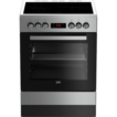 Κουζίνα Beko FSM67320GXS 72lt με Κεραμικές Εστίες, Inox