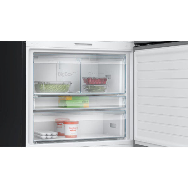 Ψυγειοκαταψύκτης Bosch KGP86AXB0N, NoFrost, Μαύρο Ατσάλι [Ενεργειακή Κλάση B]