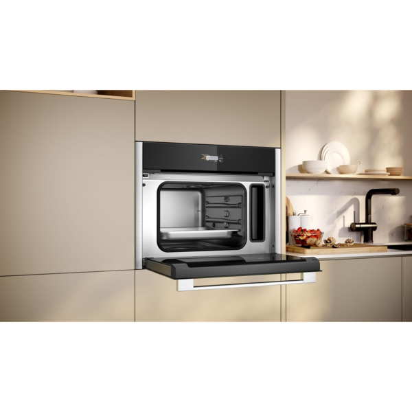 Ενσωματωμένος ατμομάγειρας NEFF C24DR1XN0 Οθόνη TFT πλήρους αφής, Ανοξείδωτο ατσάλι