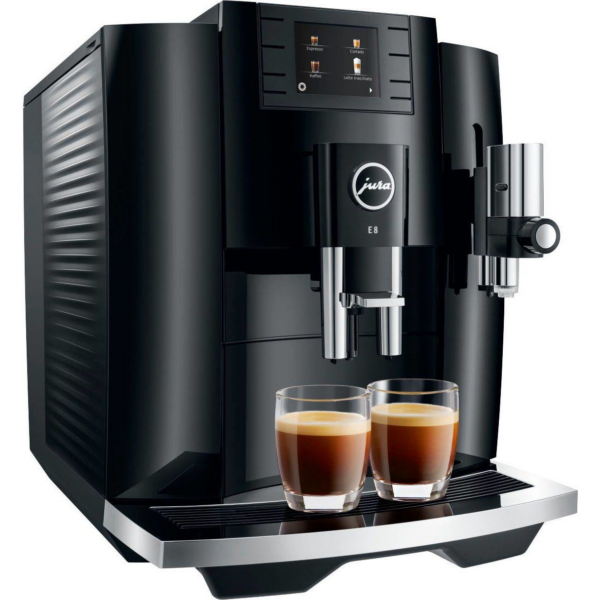Πλήρως αυτόματη Μηχανή Καφέ Jura E8 (EB), Piano Black (15355)