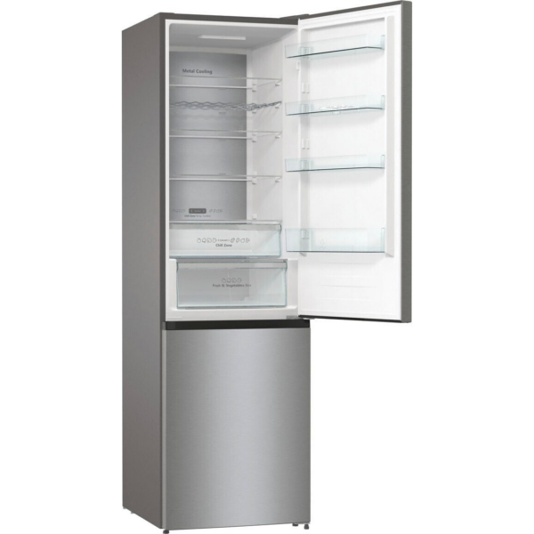 Ψυγειοκαταψύκτη Hisense RB470N4SIB Total No Frost από Ανοξείδωτο Ατσάλι