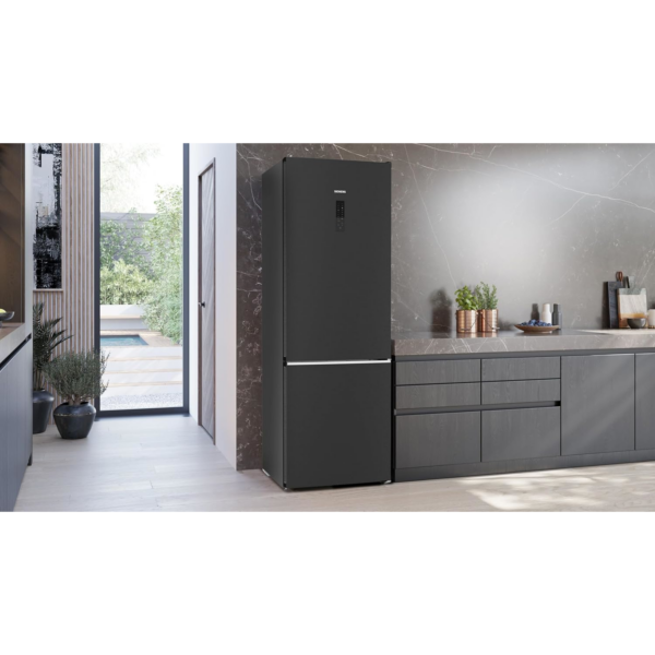 Ψυγειοκαταψύκτης SIEMENS KG49NAXCF, iQ500, noFrost, hyperFresh για Μεγαλύτερη Φρεσκάδα, Μαύρο Ατσάλι