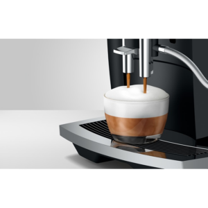 Μηχανή Espresso Jura E6 Piano Black EC 15437 1450W 15bar με Μύλο Άλεσης Μαύρο