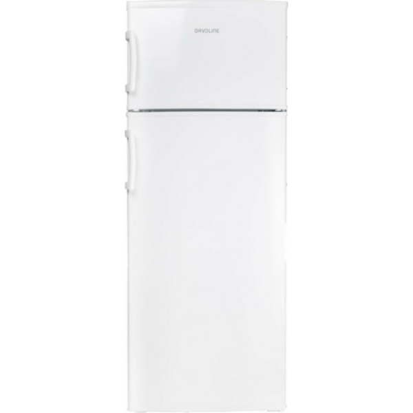 Ψυγείο Δίπορτο 206lt, Davoline RF 220E W NE Λευκό