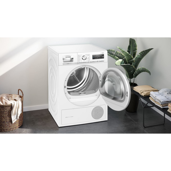 Στεγνωτήριο Siemens WT47W5W0 iQ700 / A +++ / 8 kg με τεχνολογία autoDry ελεγχόμενη από αισθητήρα