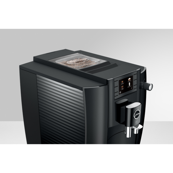 Μηχανή Espresso Jura E6 Piano Black EC 15437 1450W 15bar με Μύλο Άλεσης Μαύρο