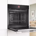 Εντοιχιζόμενος Φούρνος Άνω Πάγκου BOSCH HBG7721B1 71 Lt Μαύρο