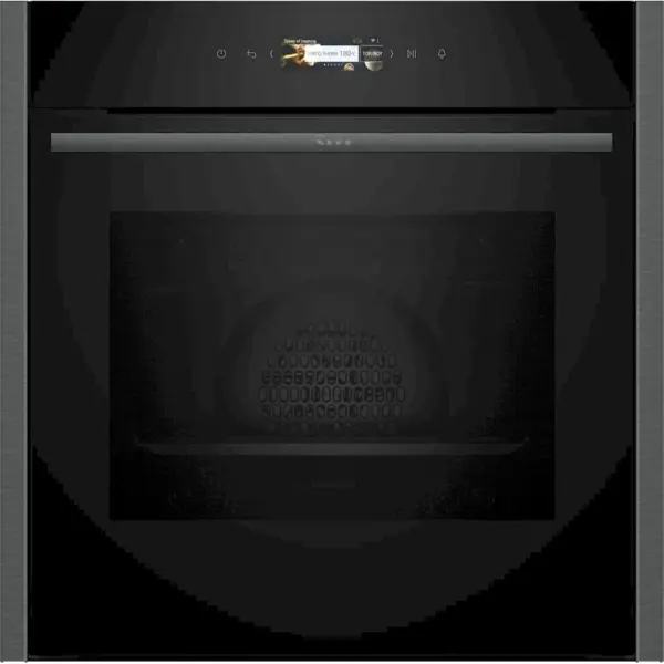 Εντοιχιζόμενος Φούρνος Άνω Πάγκου NEFF B24CR31G0 71 Lt Μαύρο