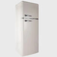 Ψυγείο Δίπορτο 208lt Bronxi Retro BX-1510 CR Μπεζ