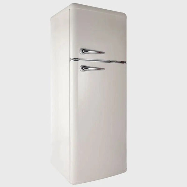 Ψυγείο Δίπορτο 208lt Bronxi Retro BX-1510 CR Μπεζ