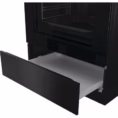Ελεύθερη Κουζίνα 71lt, Gorenje GEC6C40BG, με Κεραμικές Εστίες, με Υδρόλυση, Π60εκ, Α, Μαύρη