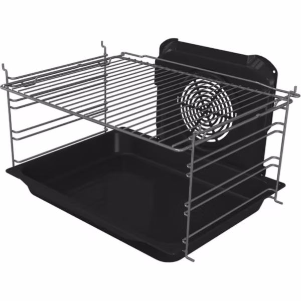 Ελεύθερη Κουζίνα 71lt, Gorenje GEC6C40BG, με Κεραμικές Εστίες, με Υδρόλυση, Π60εκ, Α, Μαύρη