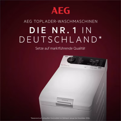 Πλυντήριο Ρούχων Άνω Φόρτωσης AEG Lavamat LTR7E70269, Λευκό