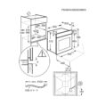 Εντοιχιζόμενος φούρνος Zanussi ZOHEE2K2 άνω Πάγκου 65lt Π59.4εκ. Μαύρος
