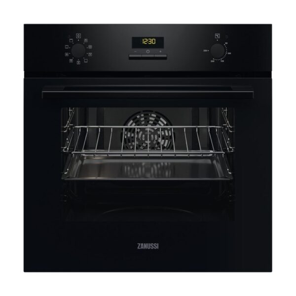 Εντοιχιζόμενος φούρνος Zanussi ZOHEE2K2 άνω Πάγκου 65lt Π59.4εκ. Μαύρος