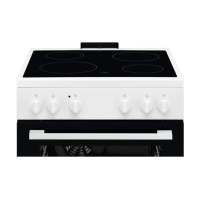 Ελεύθερη Ηλεκτρική Κουζίνα Electrolux LKR620003W με Κεραμικές Εστίες Π60εκ. Λευκή