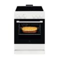 Ελεύθερη Ηλεκτρική Κουζίνα Electrolux LKR620003W με Κεραμικές Εστίες Π60εκ. Λευκή