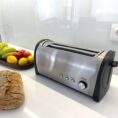 Φρυγανιέρα 2 Θέσεων (για 4 φέτες) Haeger Desayuno Plus TO-14D.010A Inox 1400W