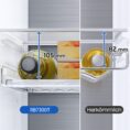 Εντοιχιζόμενος ψυγειοκαταψύκτης λευκό Samsung BRB2N715CWW/EB