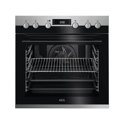 Σετ Εντοιχιζόμενος Φούρνος AEG EEE45502BM / Καταλυτικός καθαρισμός με Επαγωγική Εστία AEG IEB64010XB 60 cm Πλαίσιο από ανοξείδωτο ατσάλι