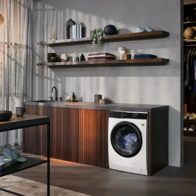 Πλυντήριο ρούχων AEG LR8E75495 Σειρά 8000 PowerCare με τεχνολογία προανάμειξης,10,5 kg