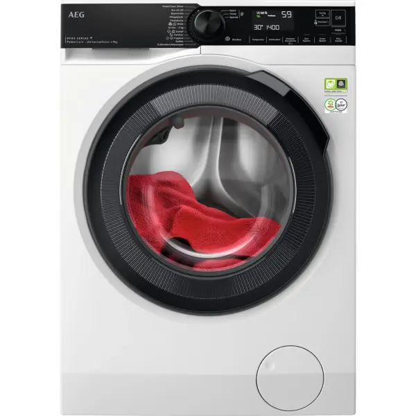 Πλυντήριο ρούχων AEG LR8E75495 Σειρά 8000 PowerCare με τεχνολογία προανάμειξης,10,5 kg
