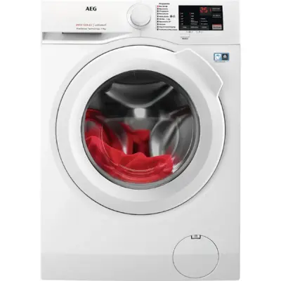 Πλυντήριο ρούχων AEG L6FBG51470 Σειρά 6000 με ProSense, Νικητής δοκιμής του Stiftung Warentest, 7,0 kg
