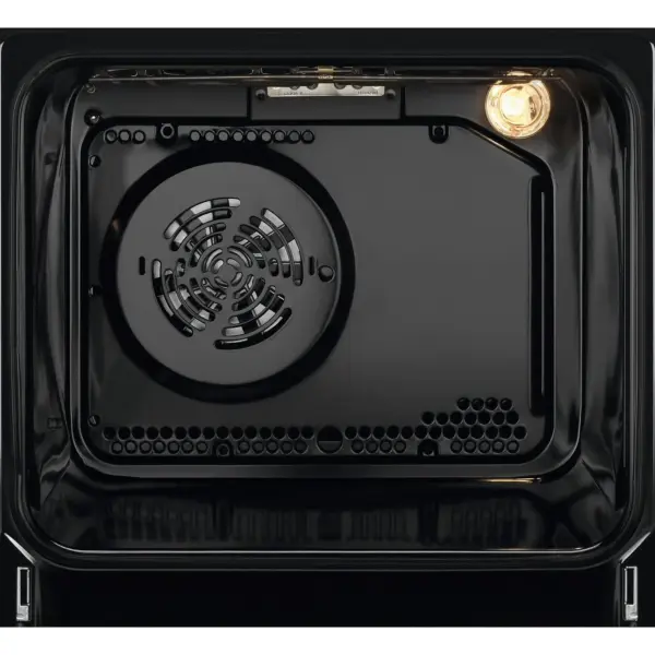 Κουζίνα με Επαγωγική Εστία AEG CIB56494BW / 50 cm / Σχάρα AirFry, Γκριλ, Οθόνη με Ρολόι, Λευκό