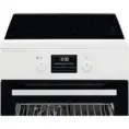 Κουζίνα με Επαγωγική Εστία AEG CIB56494BW / 50 cm / Σχάρα AirFry, Γκριλ, Οθόνη με Ρολόι, Λευκό