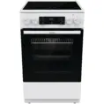 Κουζίνα Ελεύθερη Με Κεραμικές Εστίες Gorenje GEC5C41WG, 50cm, Λευκή