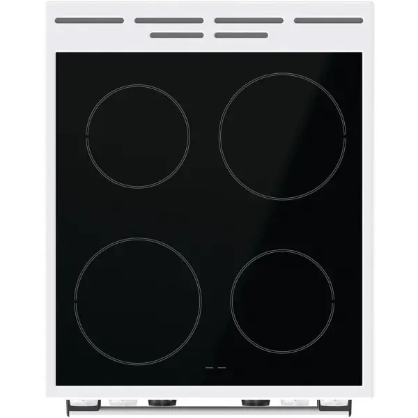 Κουζίνα Ελεύθερη Με Κεραμικές Εστίες Gorenje GEC5C41WG, 50cm, Λευκή