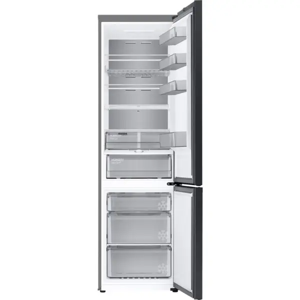 Ψυγειοκαταψύκτης Samsung BeSpoke RB38A7CGTS9, Total NoFrost 387lt, Υ203xΠ59.5xΒ66εκ., Inox