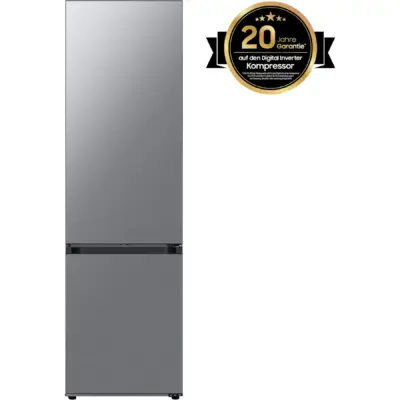 Ψυγειοκαταψύκτης Samsung BeSpoke RB38A7CGTS9, Total NoFrost 387lt, Υ203xΠ59.5xΒ66εκ., Inox