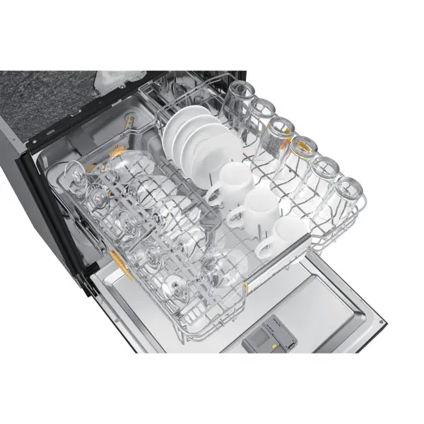 Πλήρως εντοιχιζόμενο πλυντήριο πιάτων 60 cm Samsung DW60CG880UB1EG , συρτάρι για μαχαιροπίρουνα, WiFi, 14 σερβίτσια