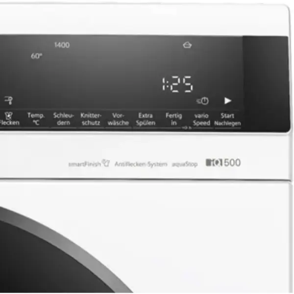 Πλυντήριο ρούχων Siemens WG44G2Z40 iQ500 9 kg, 1400 στροφές/λεπτό, Σύστημα κατά των λεκέδων, SmartFinish για λιγότερο σιδέρωμα
