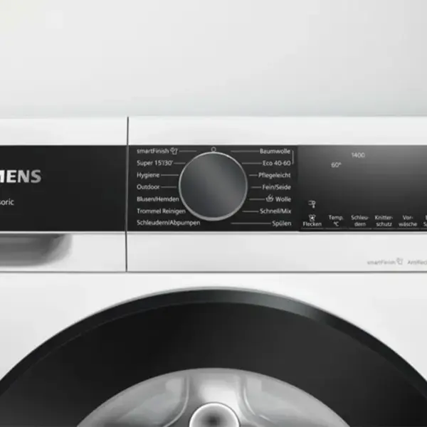 Πλυντήριο ρούχων Siemens WG44G2Z40 iQ500 9 kg, 1400 στροφές/λεπτό, Σύστημα κατά των λεκέδων, SmartFinish για λιγότερο σιδέρωμα