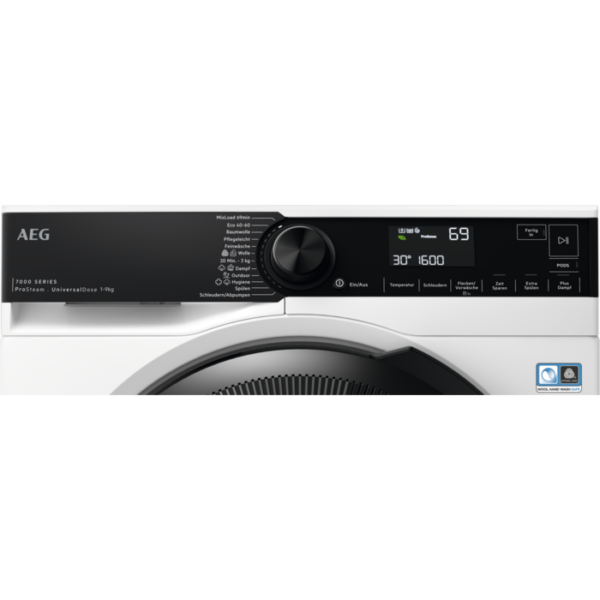 Πλυντήριο ρούχων AEG LR7E70693 7000 ProSteam® / δοχείο γενικής χρήσης / 9 kg