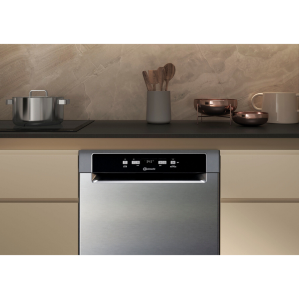 Πλυντήριο πιάτων BAUKNECHT OBUC Ecosilent 8650, κάτω από τον πάγκο, 14 σερβίτσια.
