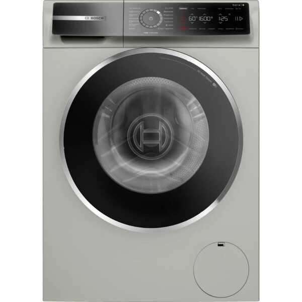 Πλυντήριο Ρούχων 10kg με Τεχνολογία Ατμού 1600 Στροφών Home Connect Inox Bosch WGB2560X0