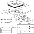 Κεραμική Εστία Αυτόνομη AEG HK654070IB / 60 cm - μαύρο κεραμικό γυαλί