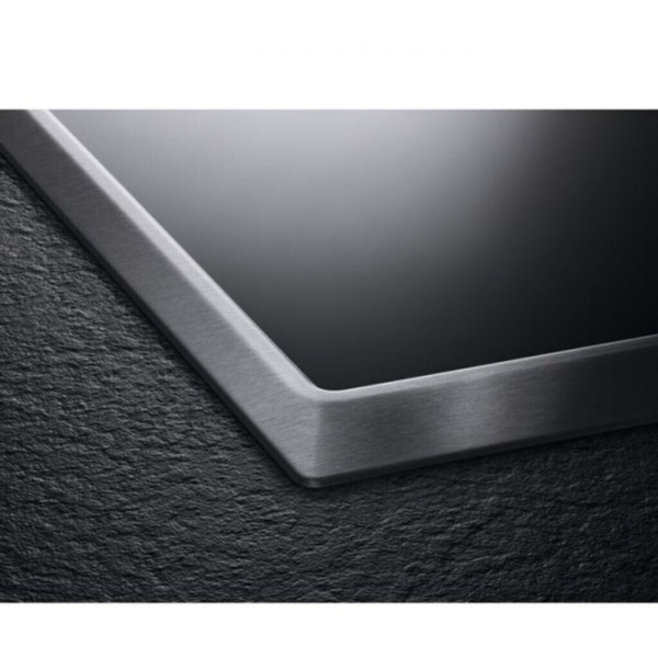 Αυτόνομη γυάλινη κεραμική εστία AEG HRB64479XB / 60 cm / Πλαίσιο από ανοξείδωτο ατσάλι