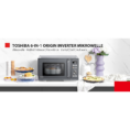 Φούρνος μικροκυμάτων Toshiba MW3-AC26SFI(MG) με γκριλ και ζεστό αέρα 6 σε 1 με ατμομάγειρα 26L